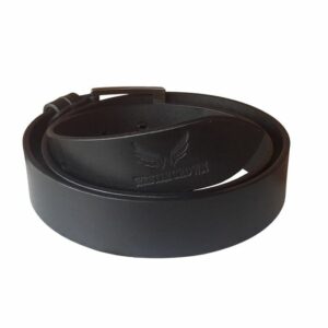 Westlycrown Black Leather Belt
